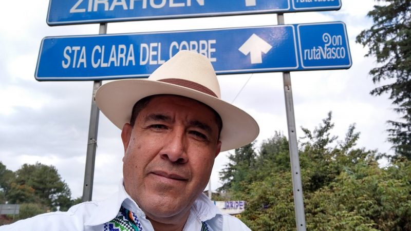 Bruno Salazar, miembro activo de las radios comunitarias en México