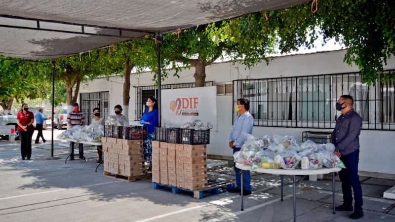 Continúa Alcaldesa brindando apoyo ante contingencia de salud