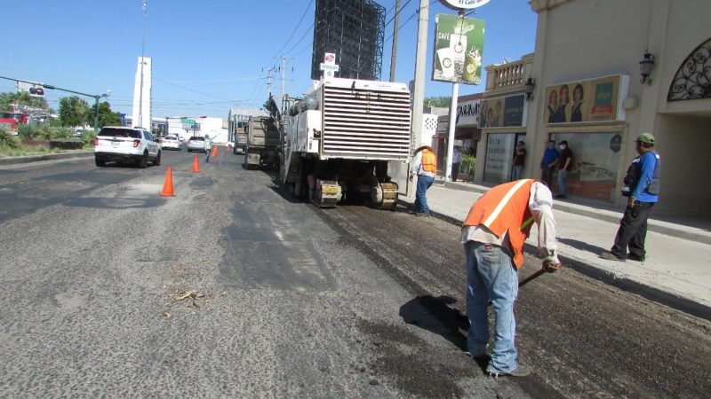 Inicia CIDUE recarpeteo en bulevar Kino