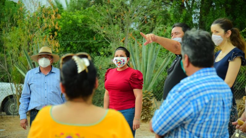 Entrega alcaldesa Celida López obra en centro comunitario de la colonia Palo Verde