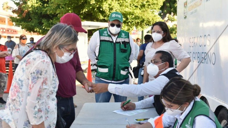 Supervisa Celida López filtros preventivos en Hermosillo