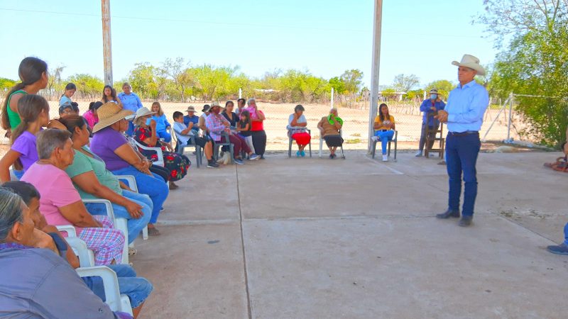 Presidente Ramón Díaz supervisa pozo que surtirá de agua al López Mateos y Faustino Félix