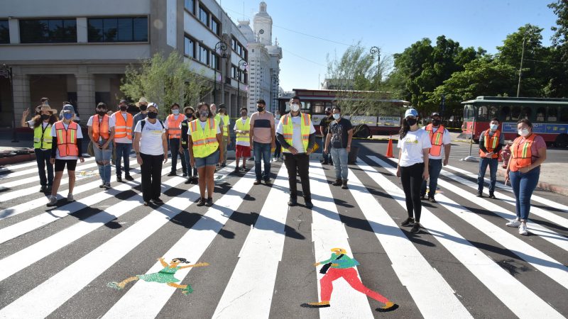 Ganan espacio para personas con estrategia Visión Cero