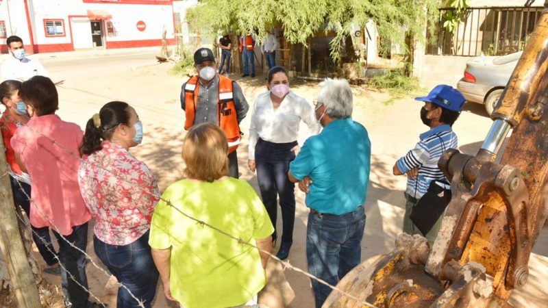 Supervisa Celida López inicio de pavimentación