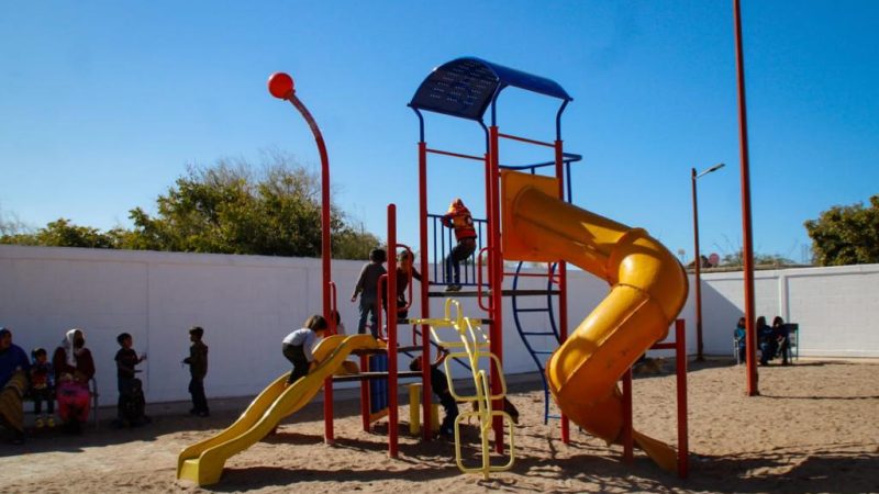 Gobierno de Sonora hace entrega de parque rehabilitado a la comunidad comca’ac en Punta Chueca
