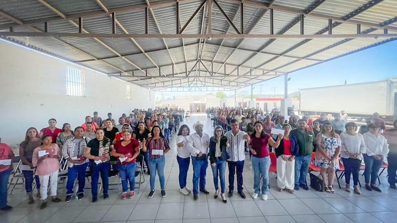 Gobierno de Sonora beneficia con programas sociales a la población más vulnerable de Aconchi