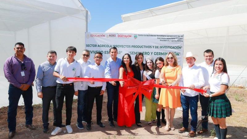 Supervisa SEC modernización de infraestructura educativa en el sur de Sonora￼￼