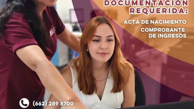 El registro para la convocatoria de Becas Sonora de Oportunidades es gratuito￼