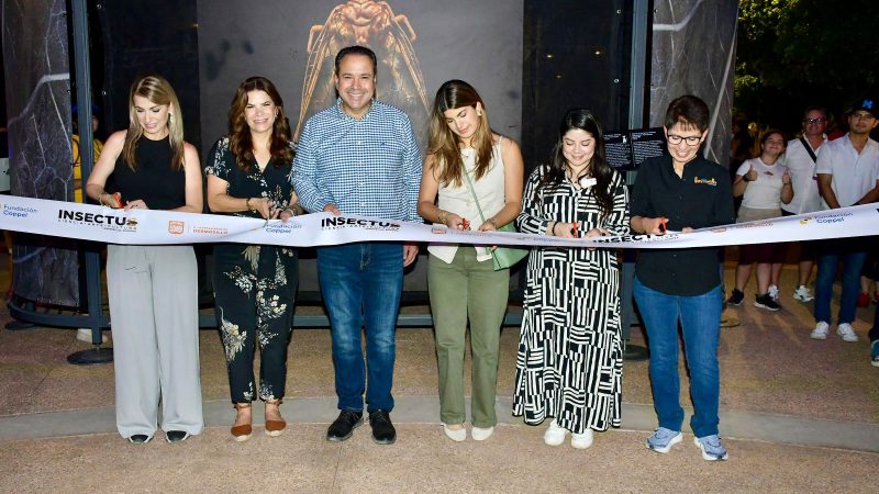 Inauguran Gobierno de Hermosillo y Fundación Coppel la exposición itinerante “INSECTUS” en el Parque Madero