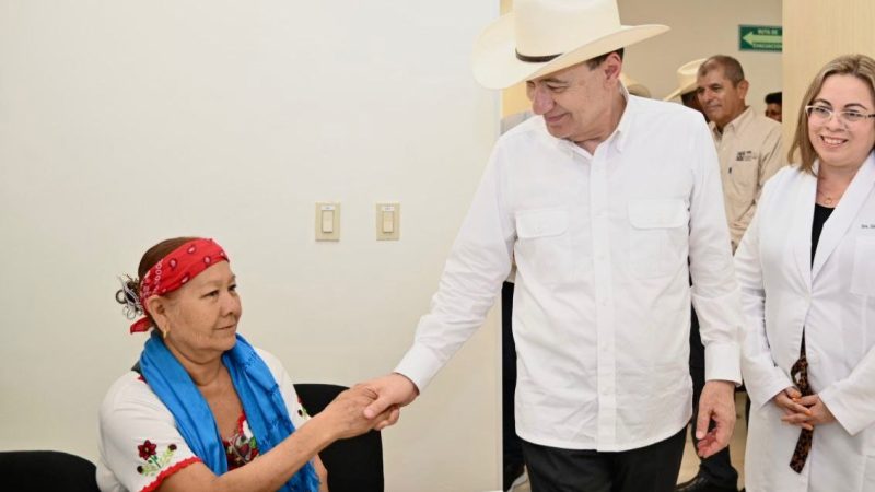 Lleva Gobernador Durazo servicios de salud gratuitos a pueblos yaquis con cinco unidades médicas￼￼