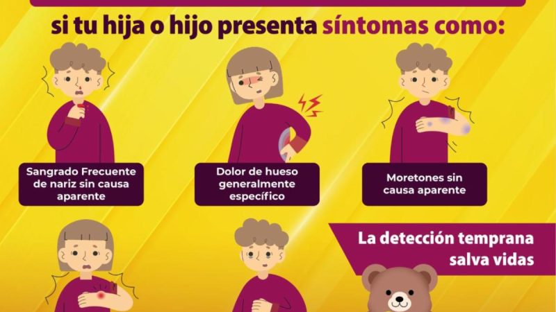 El cáncer infantil es curable si se detecta a tiempo: Salud Sonora