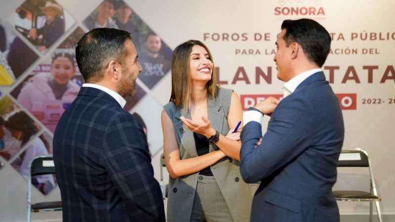 Gobernador Durazo fortalece Plan Estatal de Desarrollo con enfoque de bienestar social y justicia: Paulina Ocaña