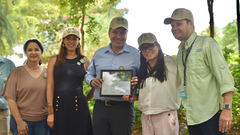 Reconoce sociedad civil acciones del Municipio con el distintivo “Tree Cities of the World”
