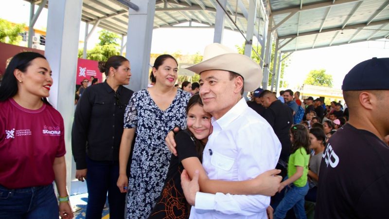 Gobernador Durazo impulsa formación de más de 100 mil niños y jóvenes con Centros de Bienestar