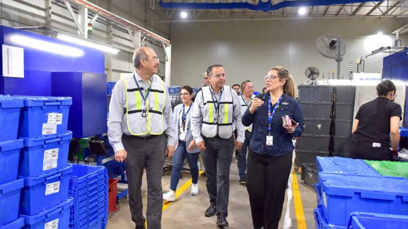Celebra Toño Astiazarán expansión de la planta Zobele en Hermosillo con 4 mil empleos más